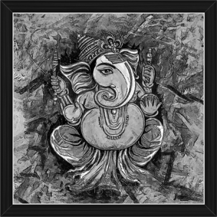 Ganesh Paintings (BW-16491)